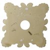 Ekena Millwork Crawley Ceiling Medallion (Fits Canopies up to 6 3/4"), 18"W x 18"H x 3 1/4"ID x 1 1/2"P CM18CR